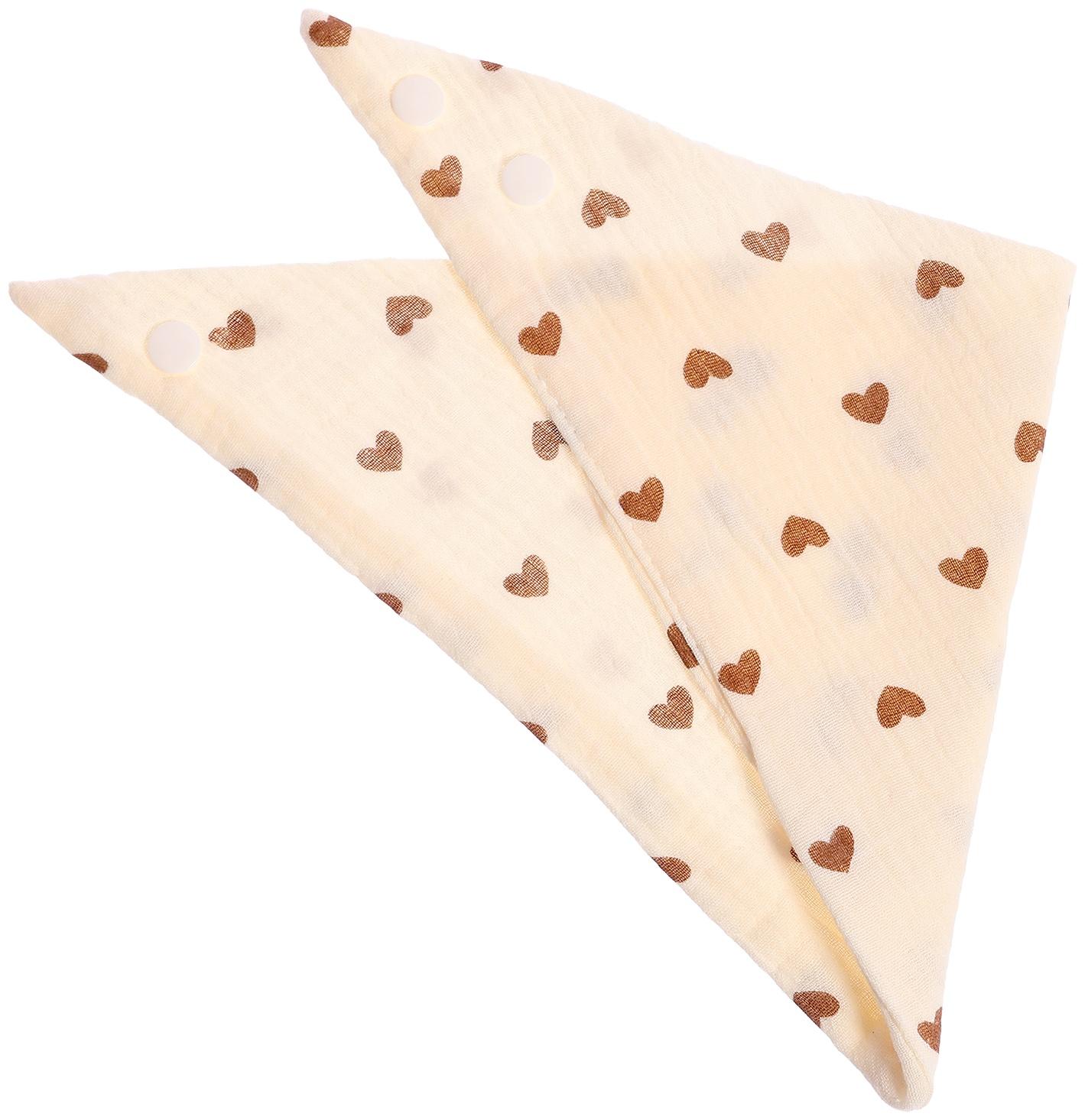 Муслиновый набор «Подарочный набор: Сердечки», 3 шт.