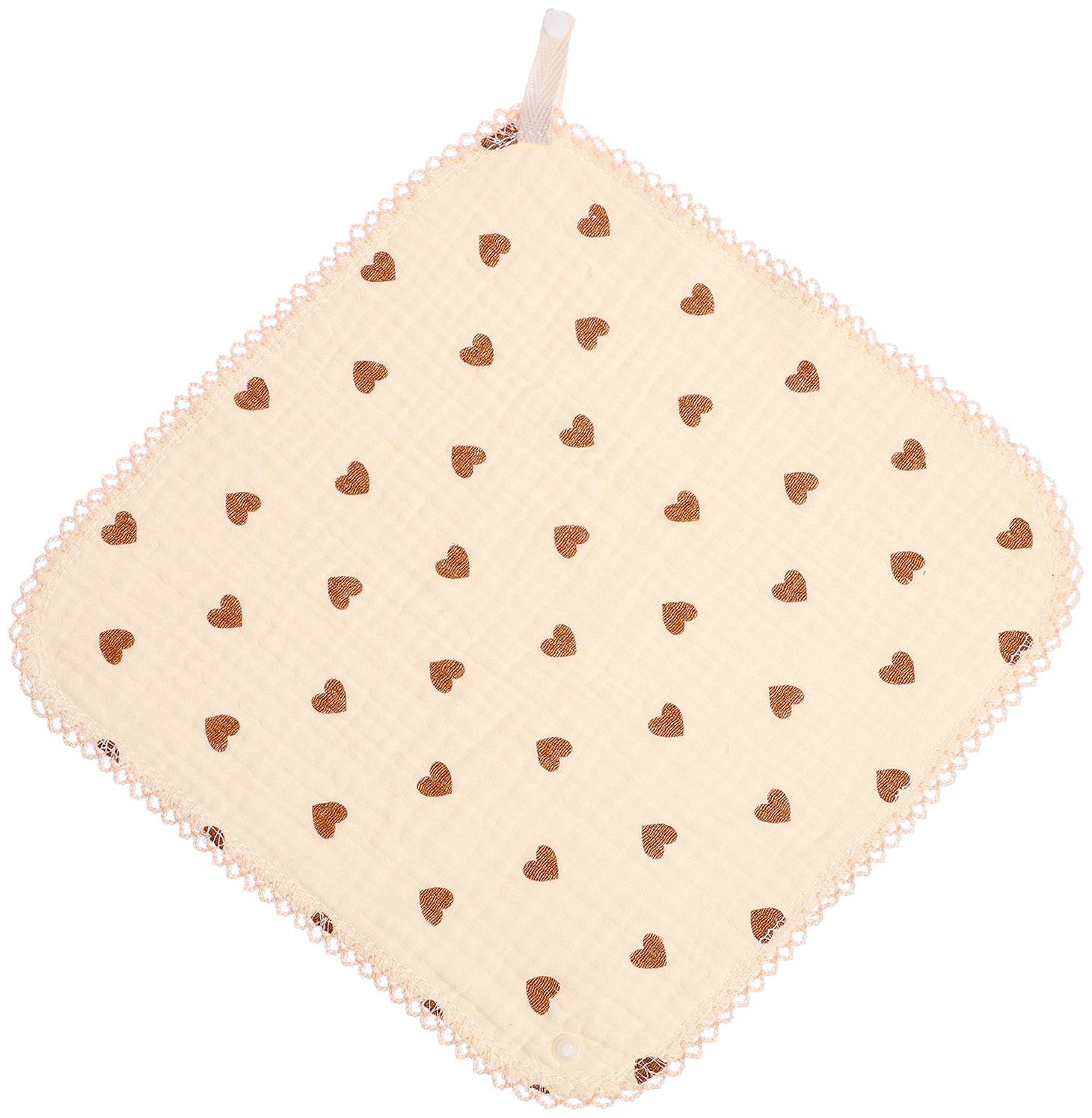 Муслиновый набор «Подарочный набор: Сердечки», 3 шт.