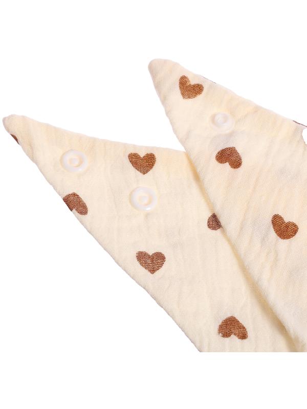 Муслиновый набор «Подарочный набор: Сердечки», 3 шт.