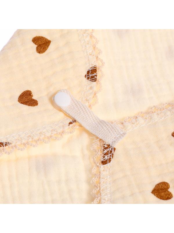 Муслиновый набор «Подарочный набор: Сердечки», 3 шт.