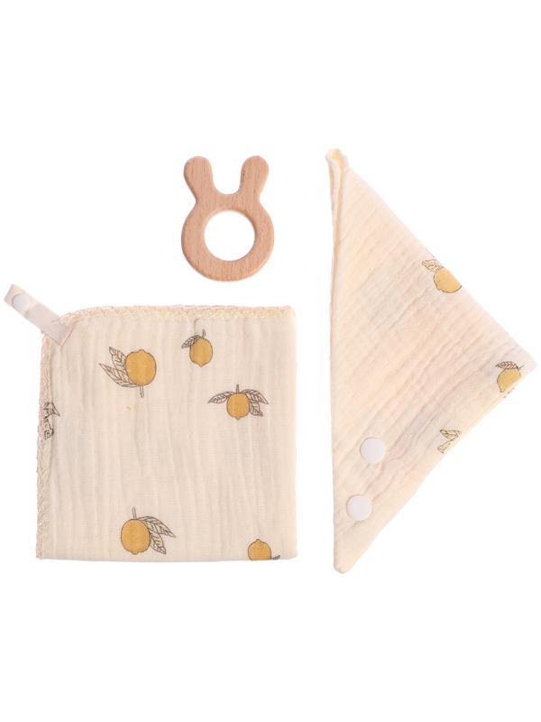 Муслиновый набор «Подарочный набор: Лимон», 3 шт.