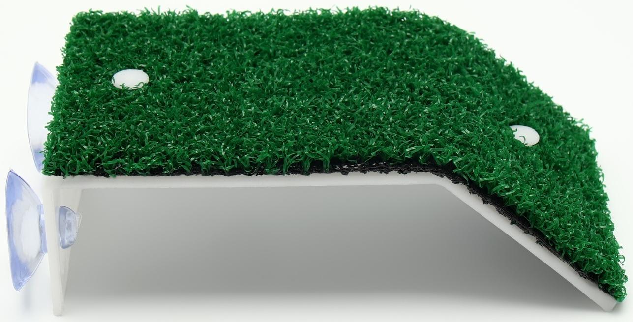 Мостик для черепах малый, на присосках, 14 х 7,8 х 4,8 см