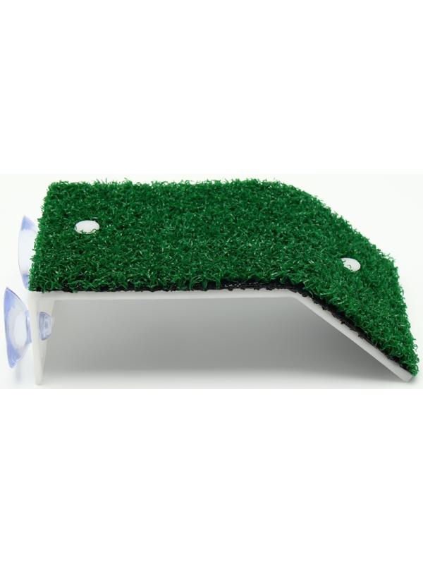 Мостик для черепах малый, на присосках, 14 х 7,8 х 4,8 см