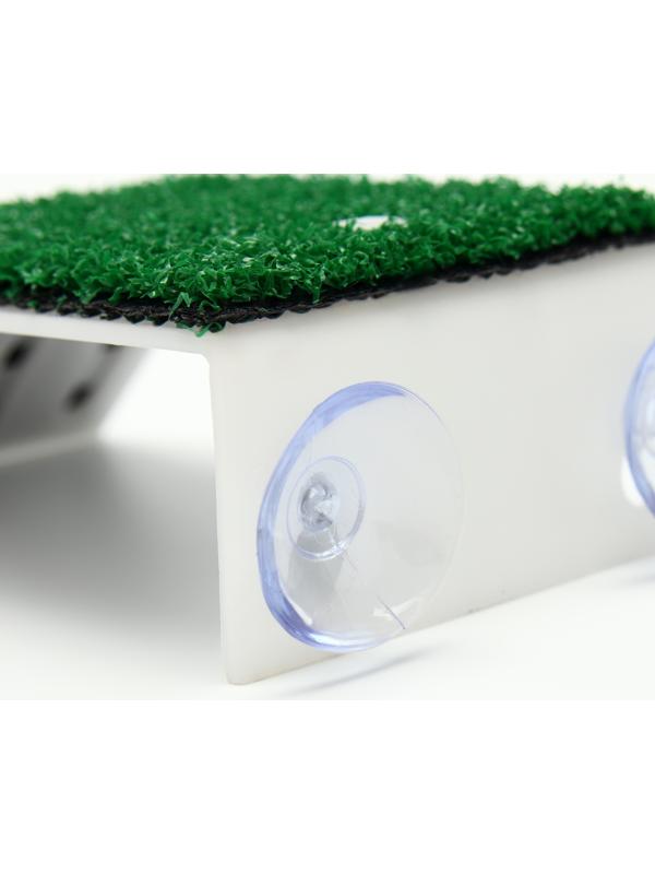 Мостик для черепах малый, на присосках, 14 х 7,8 х 4,8 см