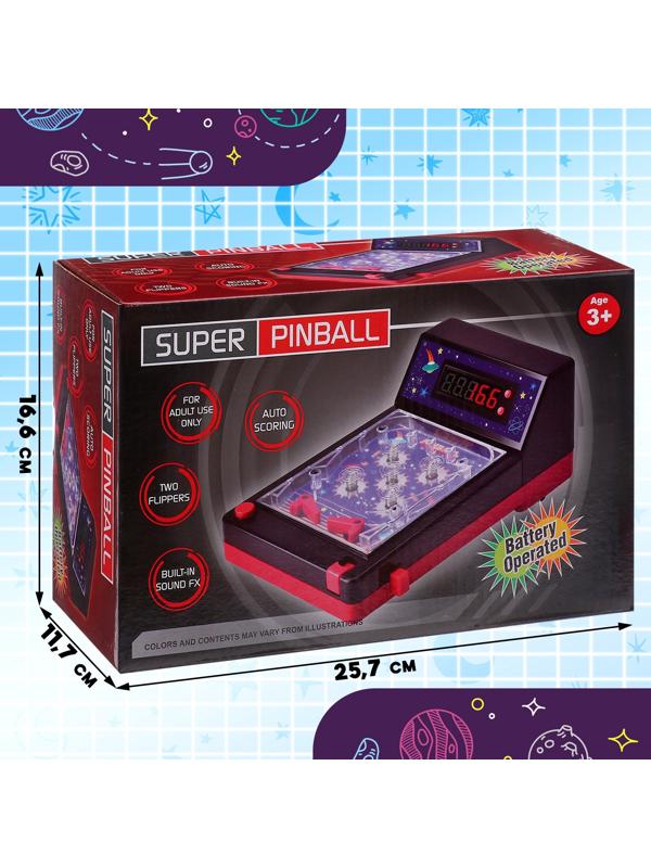 Настольная игра «Космический пинбол», звук, 1 игрок, 3+
