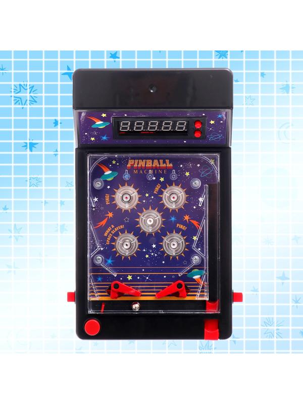 Настольная игра «Космический пинбол», звук, 1 игрок, 3+