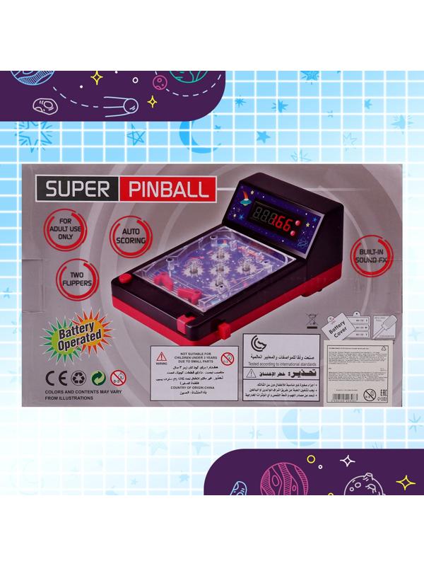 Настольная игра «Космический пинбол», звук, 1 игрок, 3+
