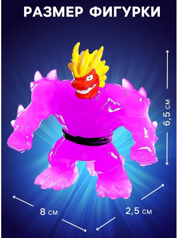 Фигурка-тянучка «Тяну-Джитсу», с машинкой, 2в1, МИКС