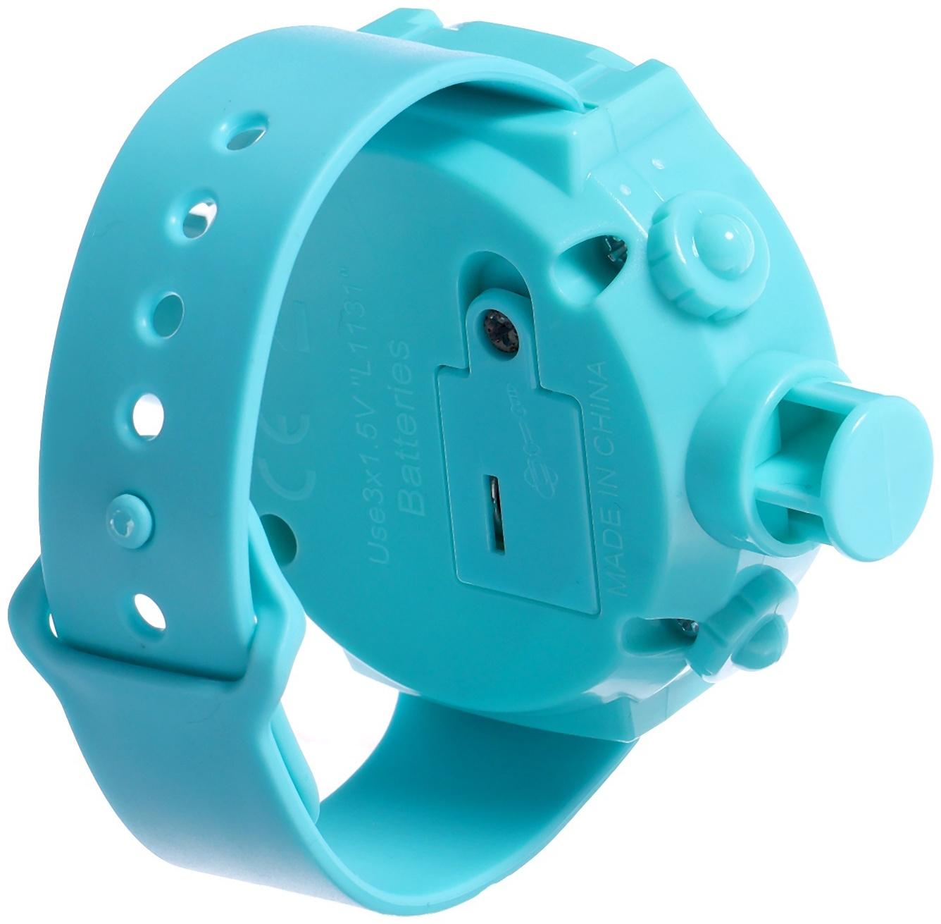 Часы-проектор «Динозавры», световые эффекты, 24 картинки, цвет голубой