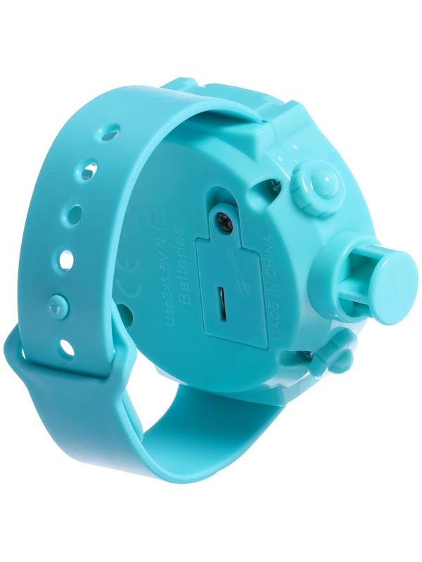 Часы-проектор «Динозавры», световые эффекты, 24 картинки, цвет голубой