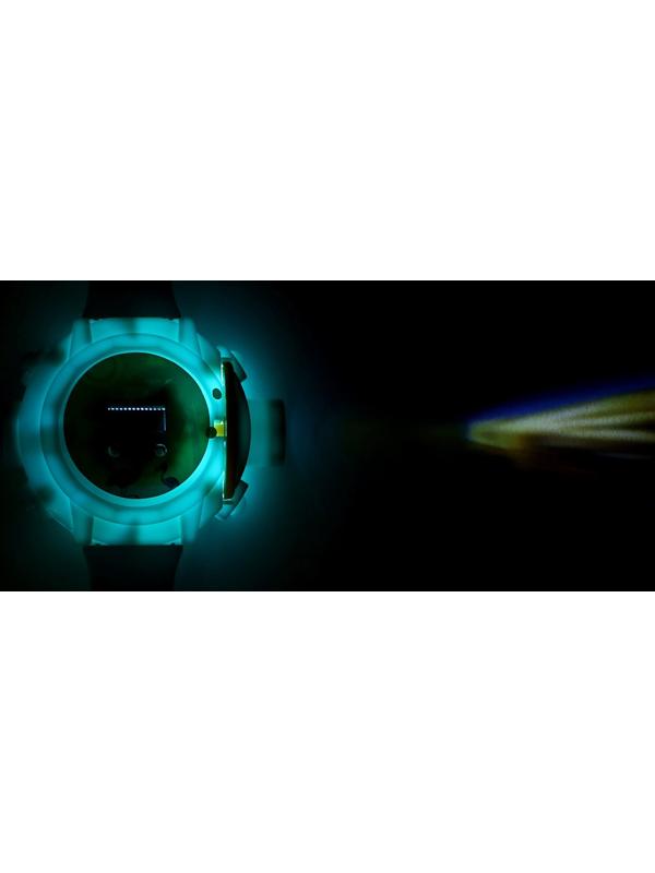 Часы-проектор «Животные», световые эффекты, 24 картинки, цвет голубой