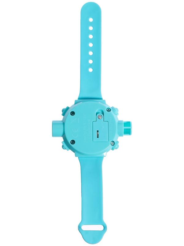 Часы-проектор «Животные», световые эффекты, 24 картинки, цвет голубой