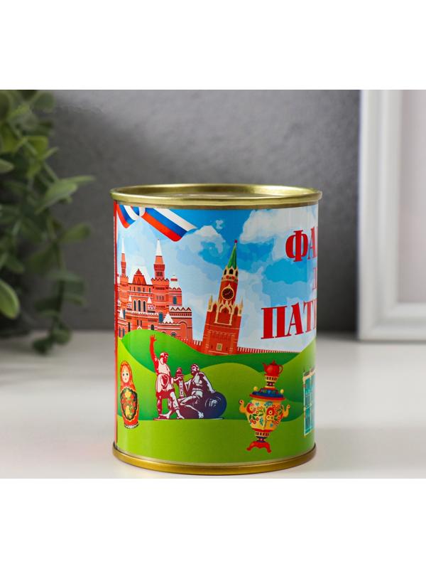 Весёлые фанты в банке «Для патриота», прикол в подарок