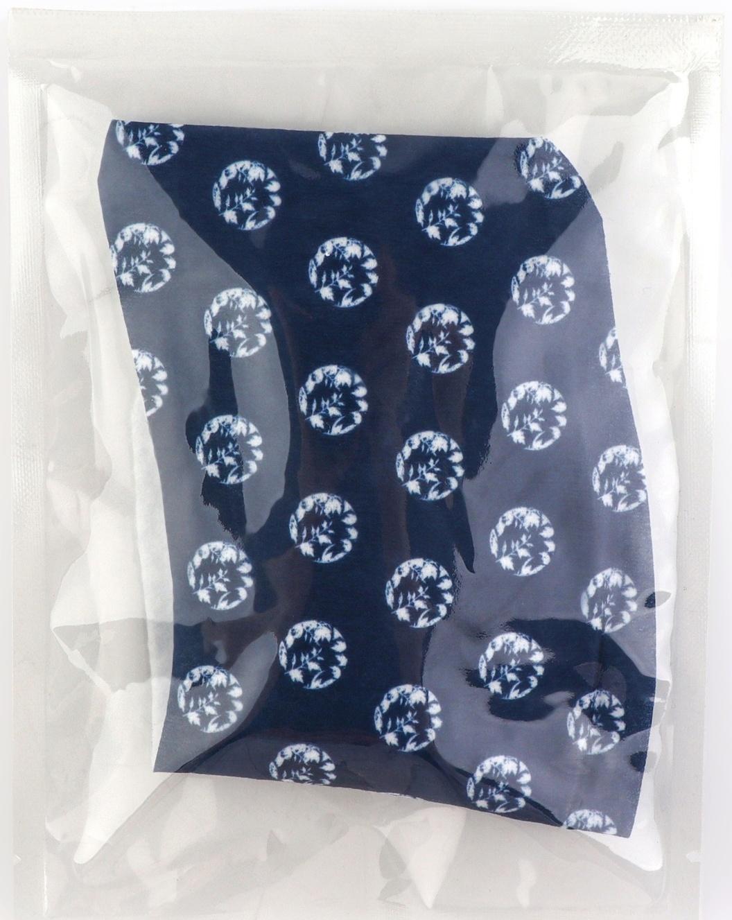 Бандаж самонагревающийся для шеи, 14 × 18 × 0,5 см, цвет синий