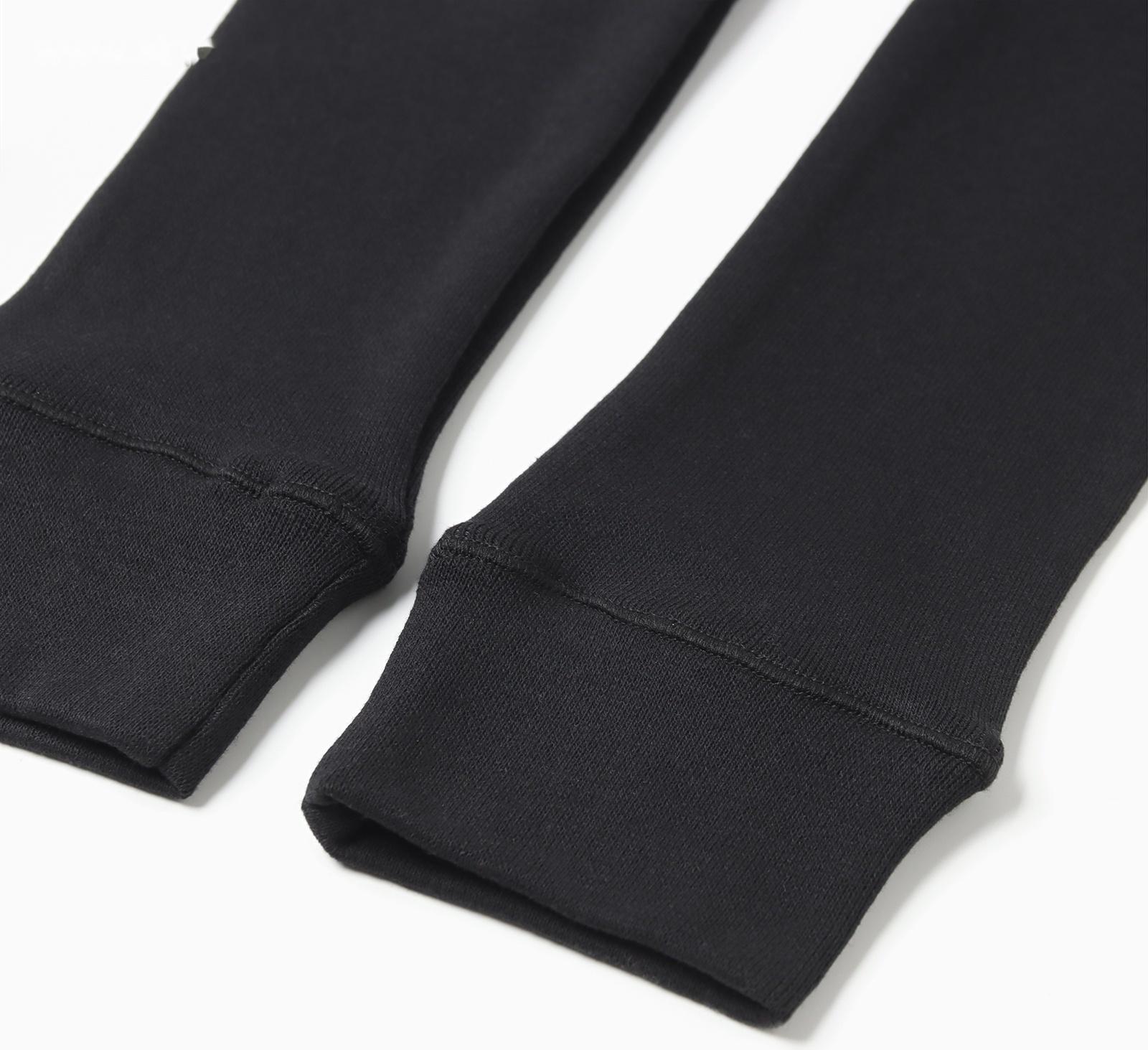 Комплект женский (фуфайка, кальсоны) термо, цвет чёрный, р-р 48