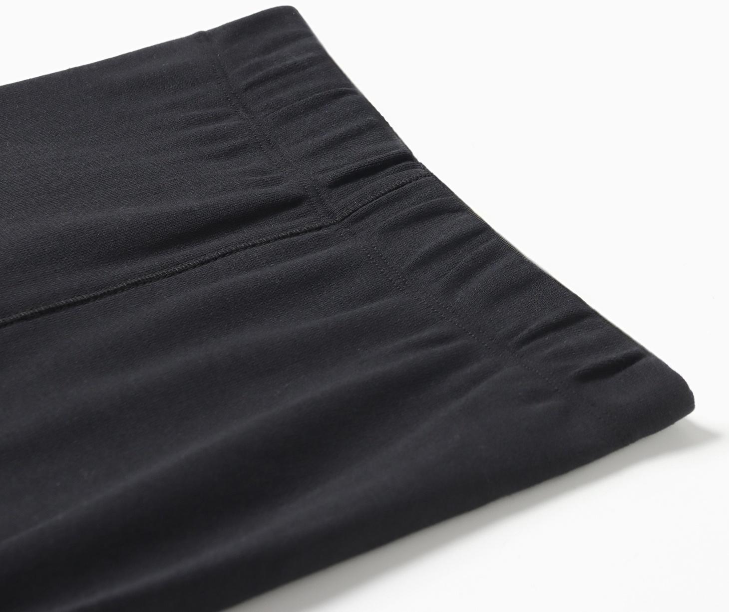 Комплект женский (фуфайка, кальсоны) термо, цвет чёрный/фиолетовый, р-р 52