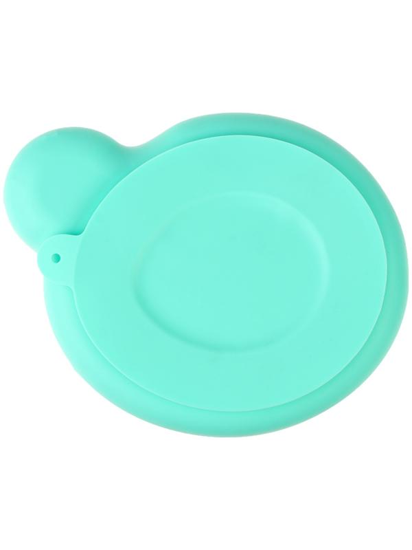 Тарелка детская на присоске «Лягушка», силиконовая