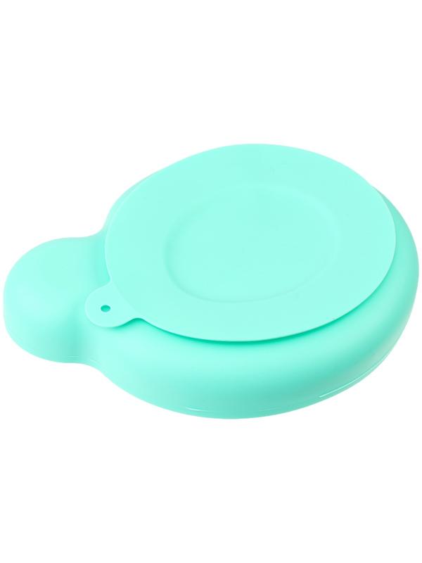 Тарелка детская на присоске «Лягушка», силиконовая