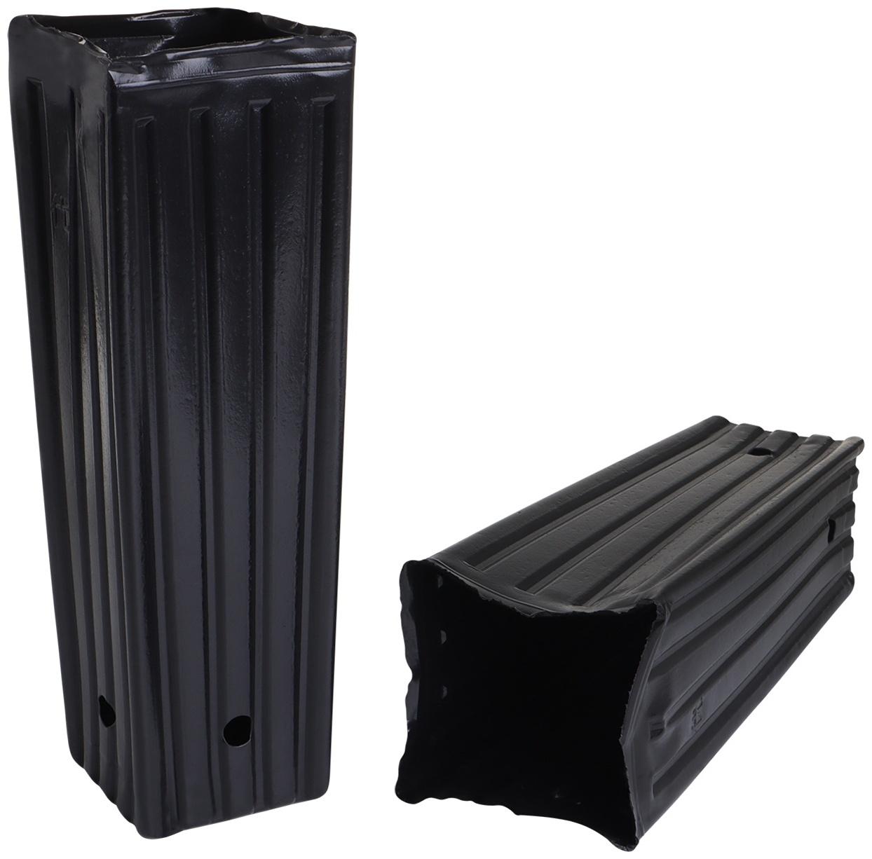 Пакет для рассады, 2.2 л, 10×10 см, h=29 см, полиэтилен, чёрный, Greengo