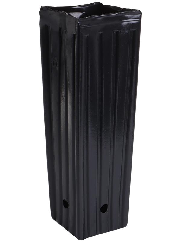 Пакет для рассады, 2.2 л, 10×10 см, h=29 см, полиэтилен, чёрный, Greengo