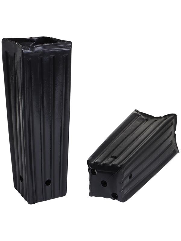 Пакет для рассады, 2.2 л, 10×10 см, h=29 см, полиэтилен, чёрный, Greengo