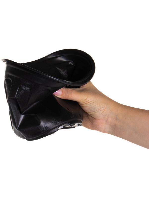 Горшок для рассады, 2 л, d=16 см, h=15 см, мягкий пластик, чёрный, Greengo