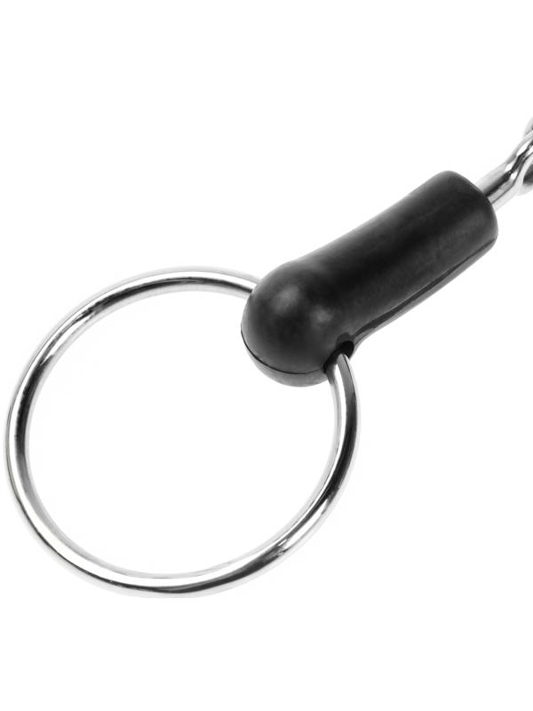 Удило для лошади с гипоалергенным плстиком, 140 мм, металл