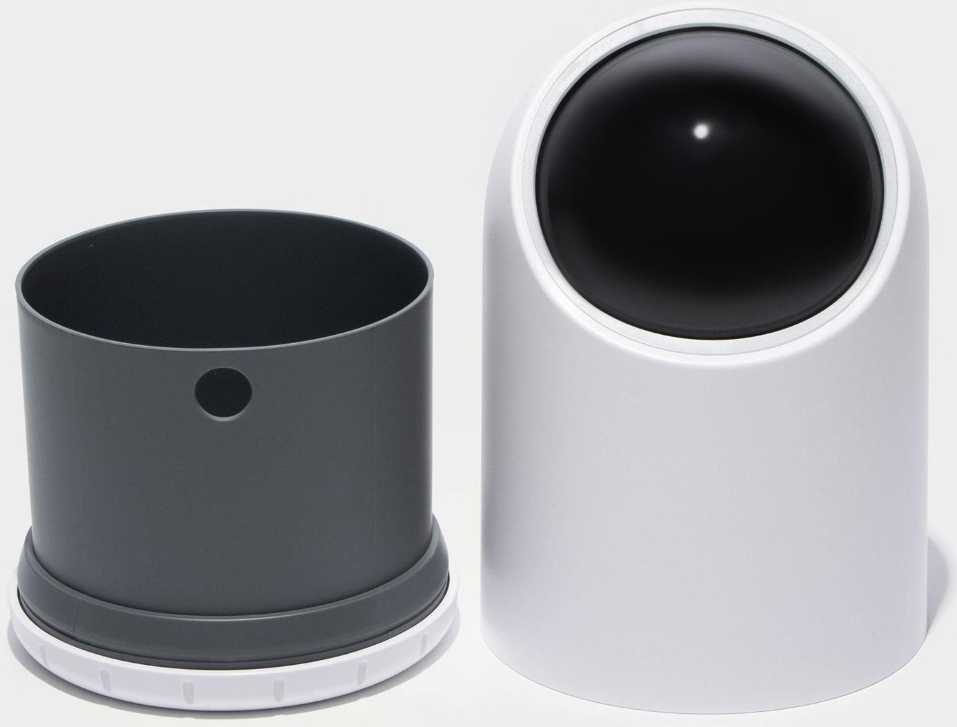 Ведро для мусора сенсорное настольное SAVANNA, 2 л, белое