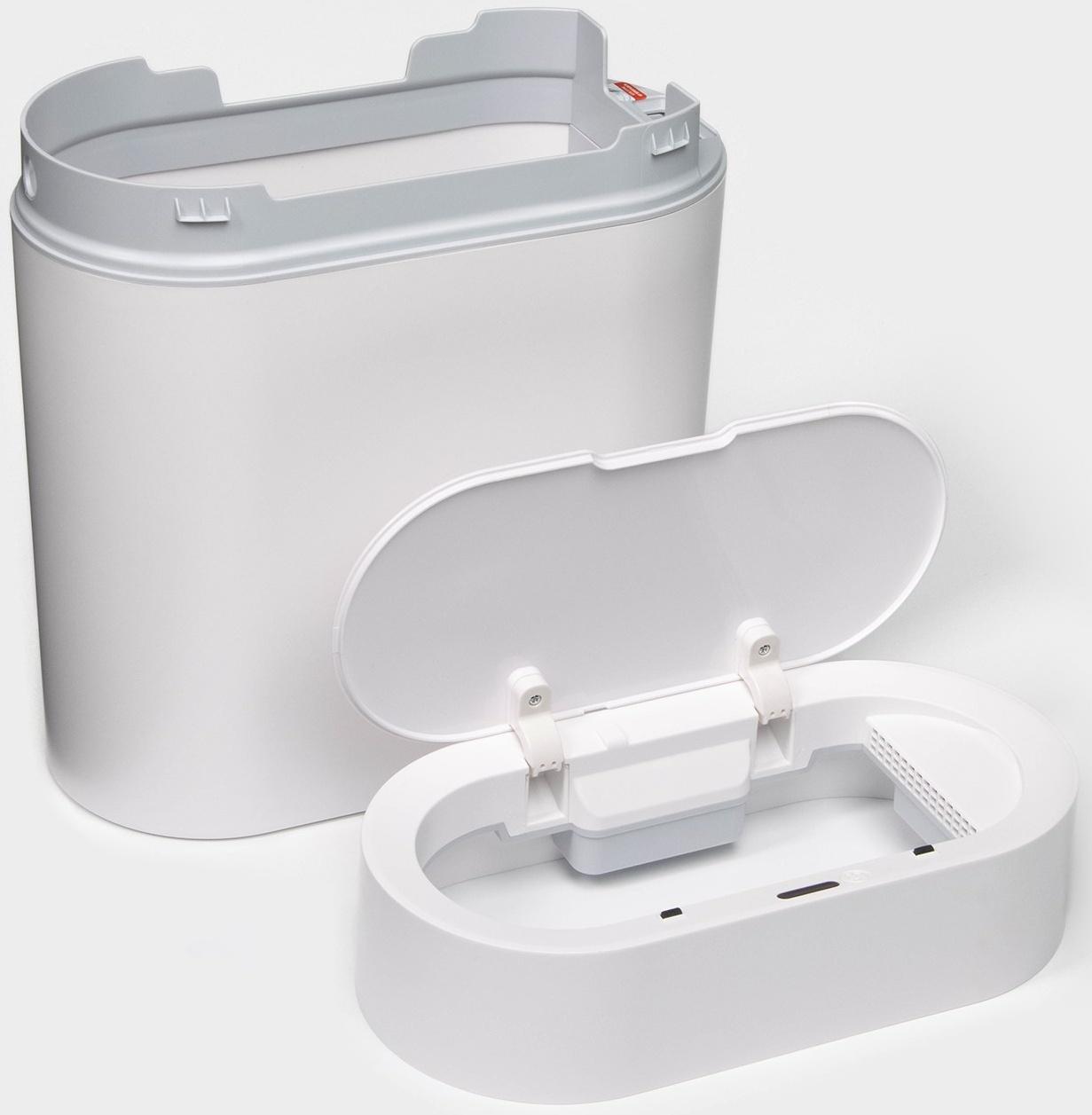 Ведро для мусора сенсорное SAVANNA, 9 л, белое