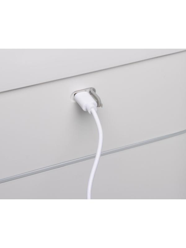 Ведро для мусора сенсорное SAVANNA, 9 л, белое