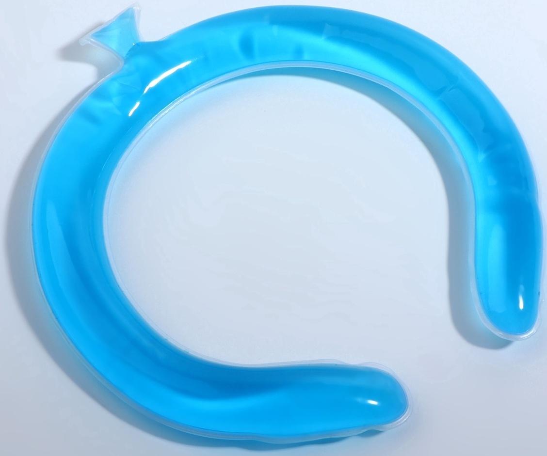 Воротник охлаждающий, 17 × 16 × 2 см, цвет синий