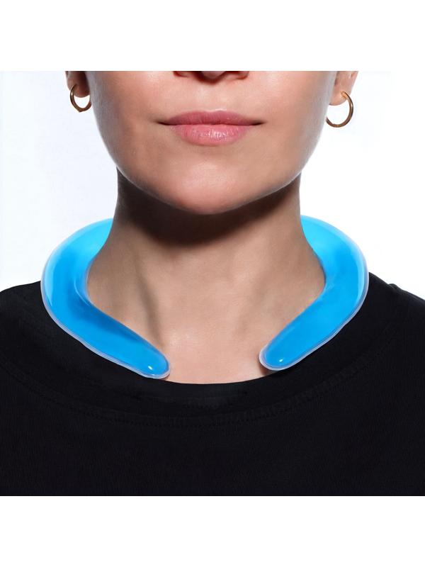 Воротник охлаждающий, 17 × 16 × 2 см, цвет синий