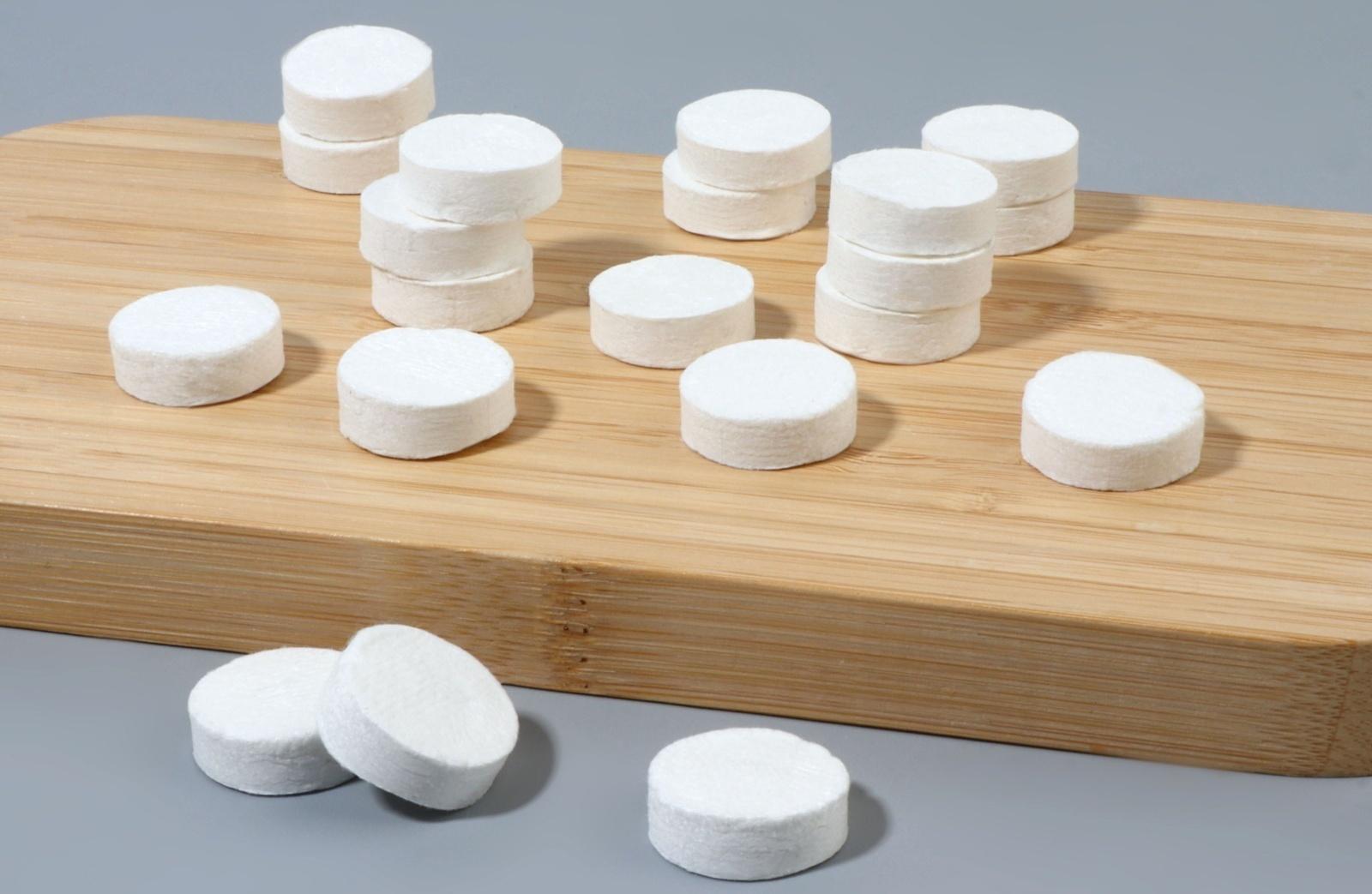 Салфетки одноразовые, прессованные, набор - 20 шт, 20 × 22 см, цвет белый