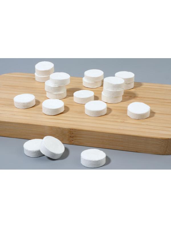 Салфетки одноразовые, прессованные, набор - 20 шт, 20 × 22 см, цвет белый