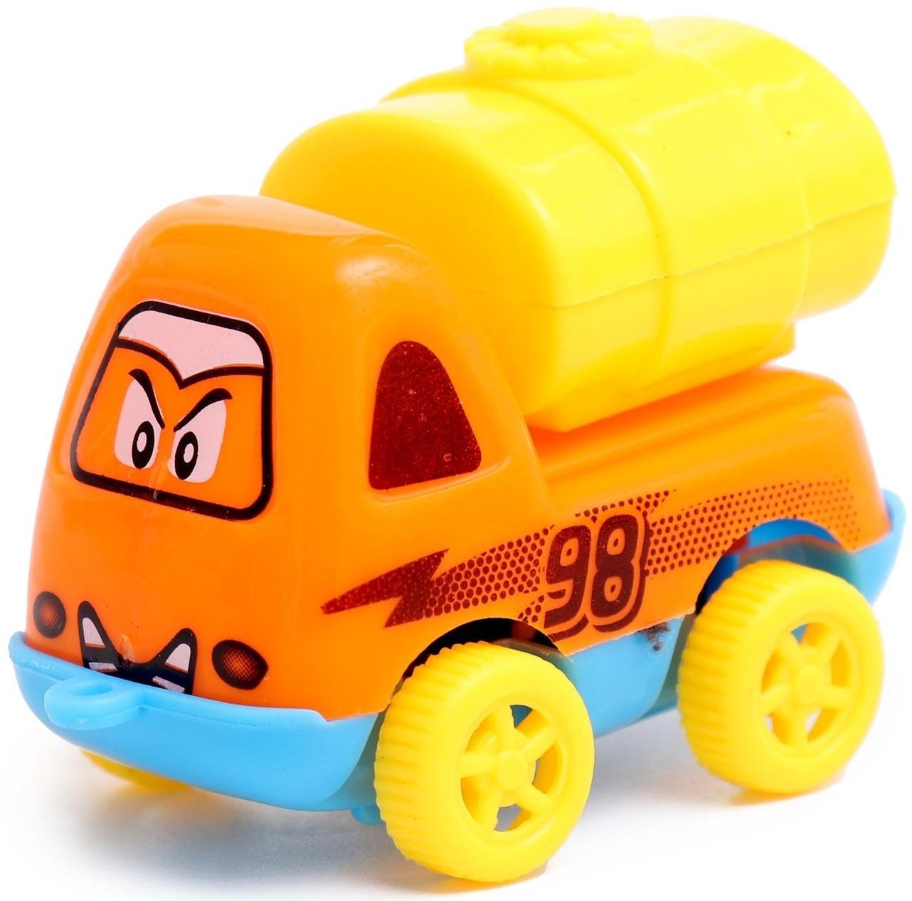 Машинки детские «Строители», набор 12 шт., подвижные детали