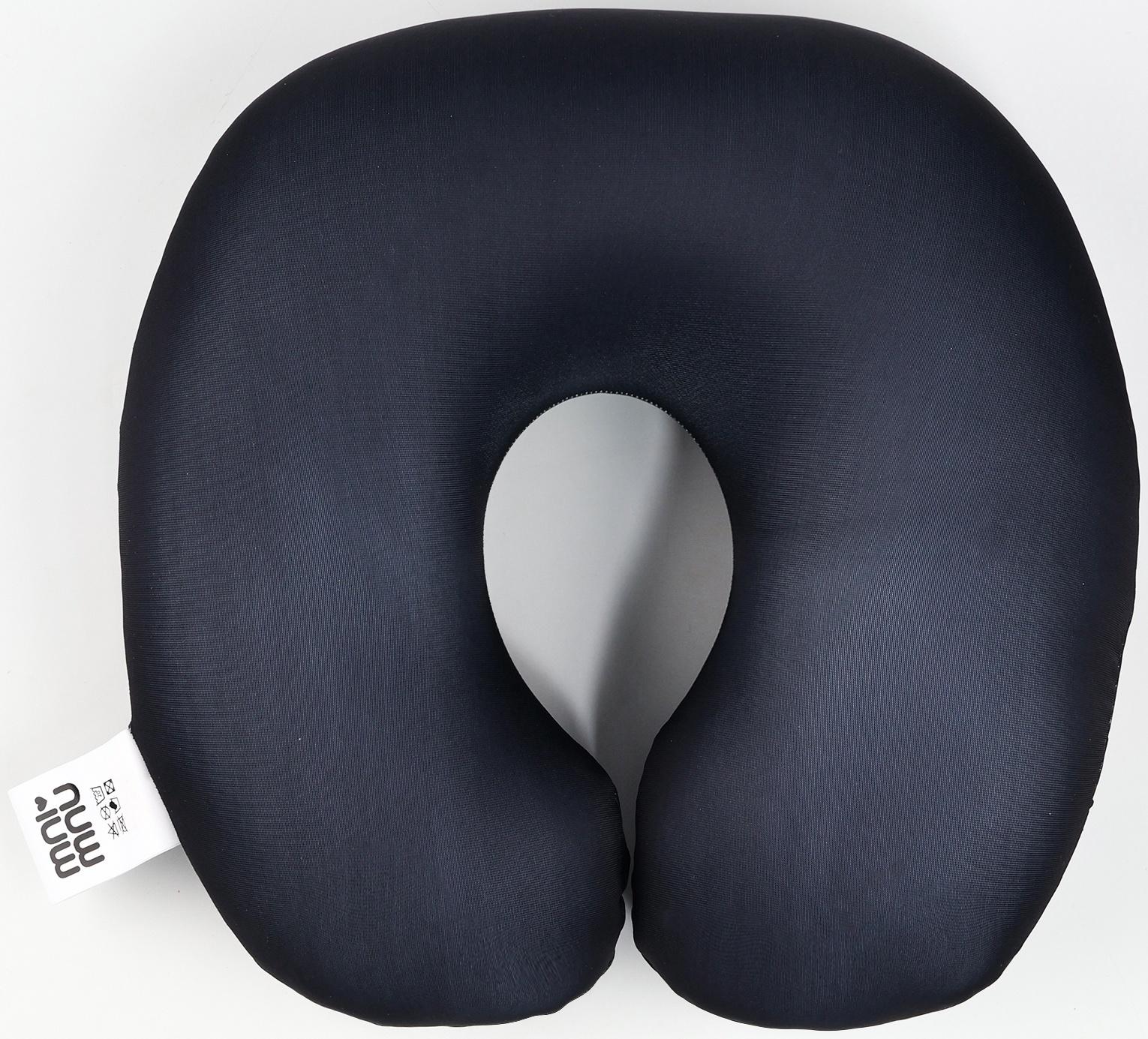 Подушка для путешествий антистресс «Исполнения желаний», чёрный