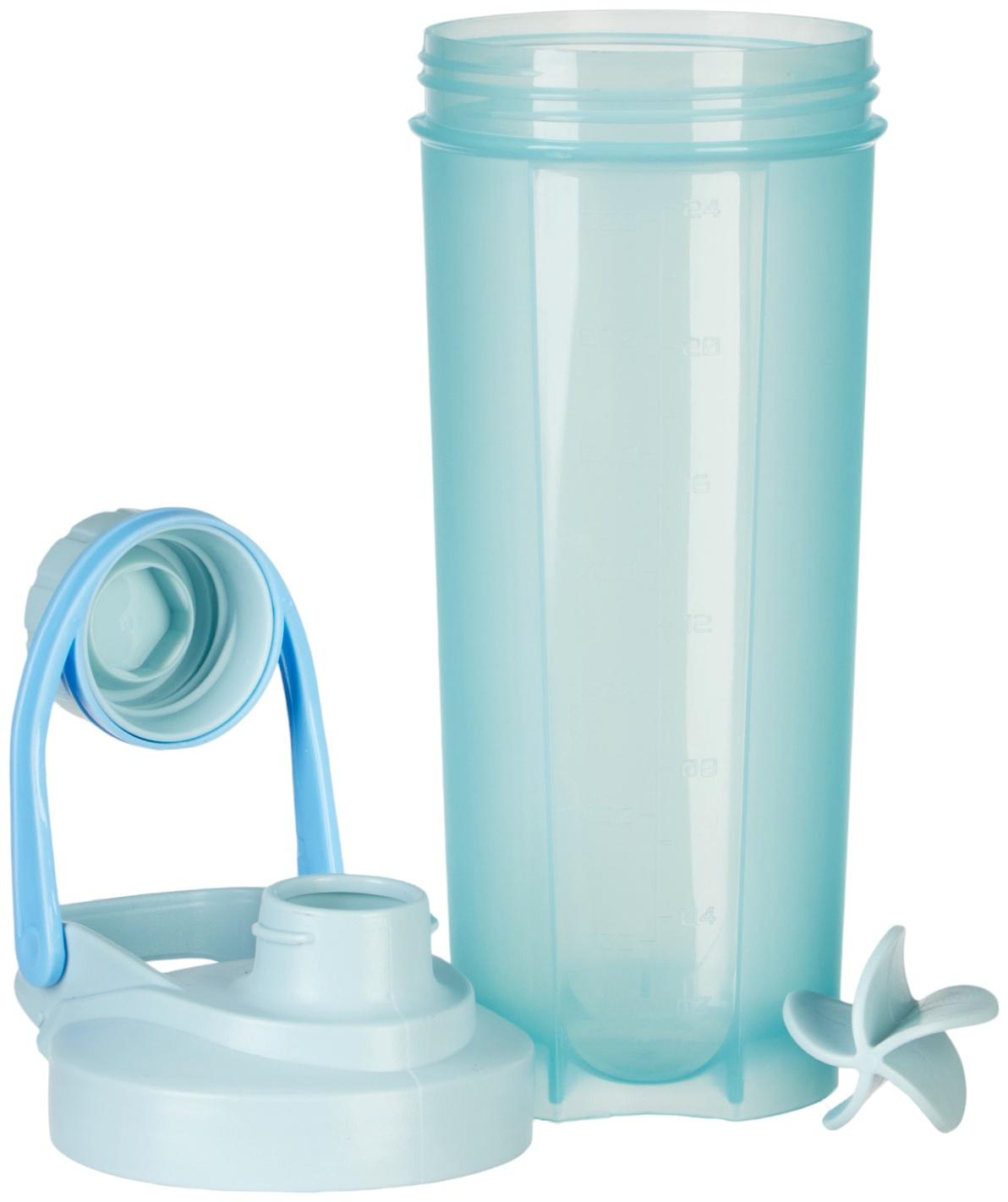 Шейкер спортивный для коктейлей, спортивного питания, 700 мл, PowerPlus, 23.5 х 11 см