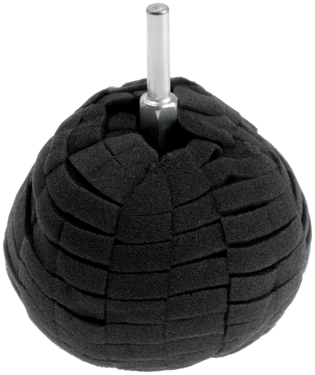 Набор кругов полировальных ТУНДРА, поролоновых, d=80 мм, хвостовик 6 мм, 3 шт.