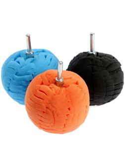 Набор кругов полировальных ТУНДРА, поролоновых, d=80 мм, хвостовик 6 мм, 3 шт.