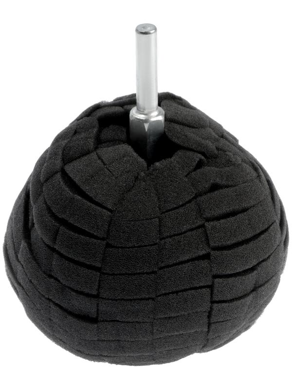 Набор кругов полировальных ТУНДРА, поролоновых, d=80 мм, хвостовик 6 мм, 3 шт.