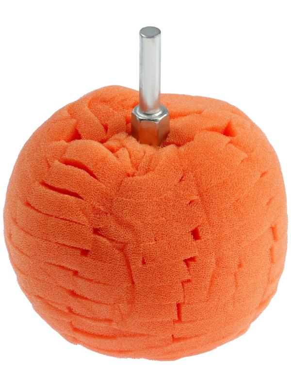 Набор кругов полировальных ТУНДРА, поролоновых, d=80 мм, хвостовик 6 мм, 3 шт.