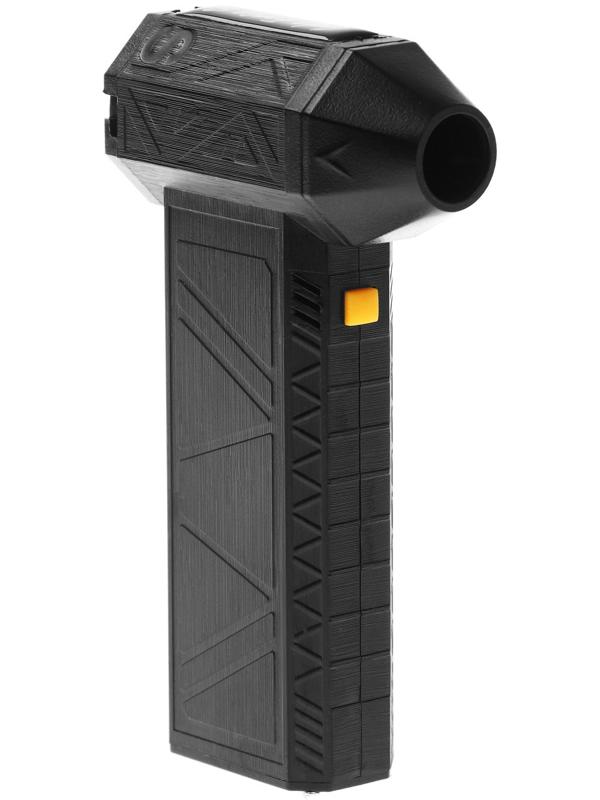 Воздуходувка - пылесос, аккумуляторная, портативная LOF-07, 130 000 об/мин, 50 м/с, 4 000 мАч, Type-C, чёрная