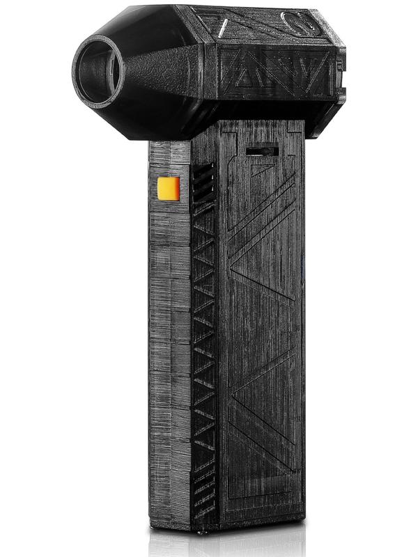 Воздуходувка - пылесос, аккумуляторная, портативная LOF-07, 130 000 об/мин, 50 м/с, 4 000 мАч, Type-C, чёрная