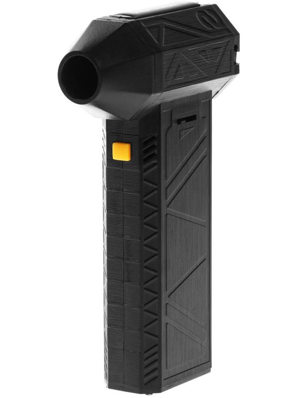 Воздуходувка - пылесос, аккумуляторная, портативная LOF-07, 130 000 об/мин, 50 м/с, 4 000 мАч, Type-C, чёрная