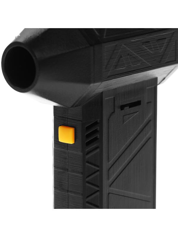 Воздуходувка - пылесос, аккумуляторная, портативная LOF-07, 130 000 об/мин, 50 м/с, 4 000 мАч, Type-C, чёрная