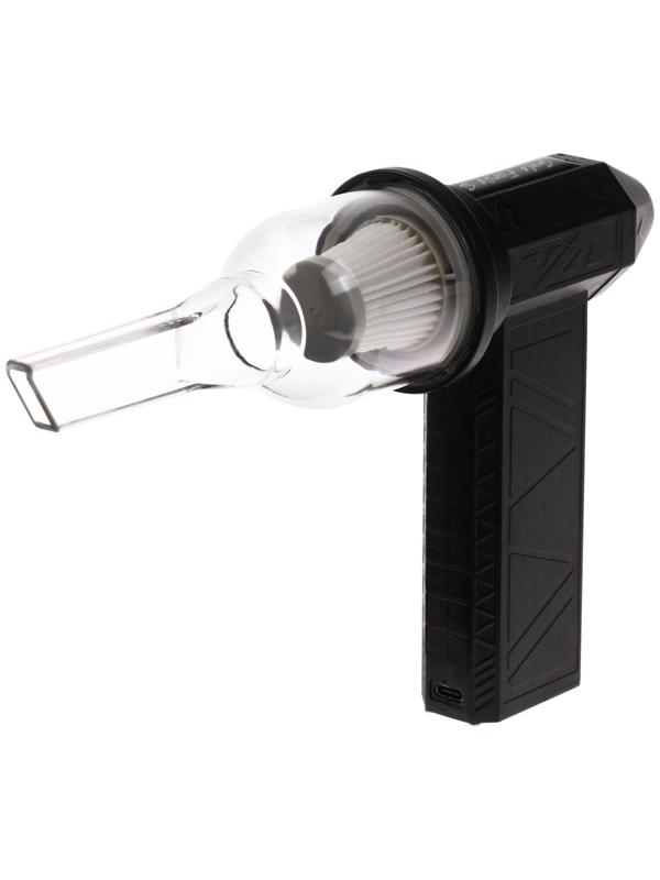 Воздуходувка - пылесос, аккумуляторная, портативная LOF-07, 130 000 об/мин, 50 м/с, 4 000 мАч, Type-C, чёрная