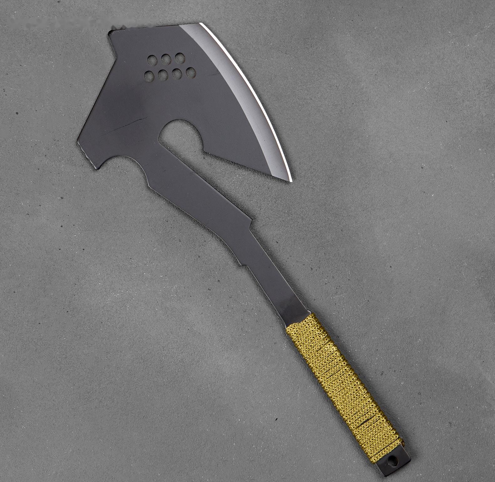 Топорик туристический, рукоять в оплетке, 34см