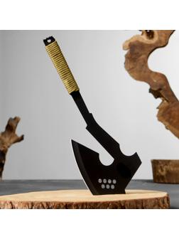 Топорик туристический, рукоять в оплетке, 34см