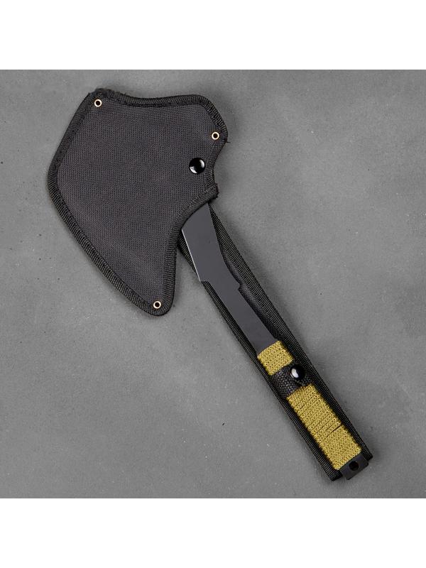 Топорик туристический, рукоять в оплетке, 34см