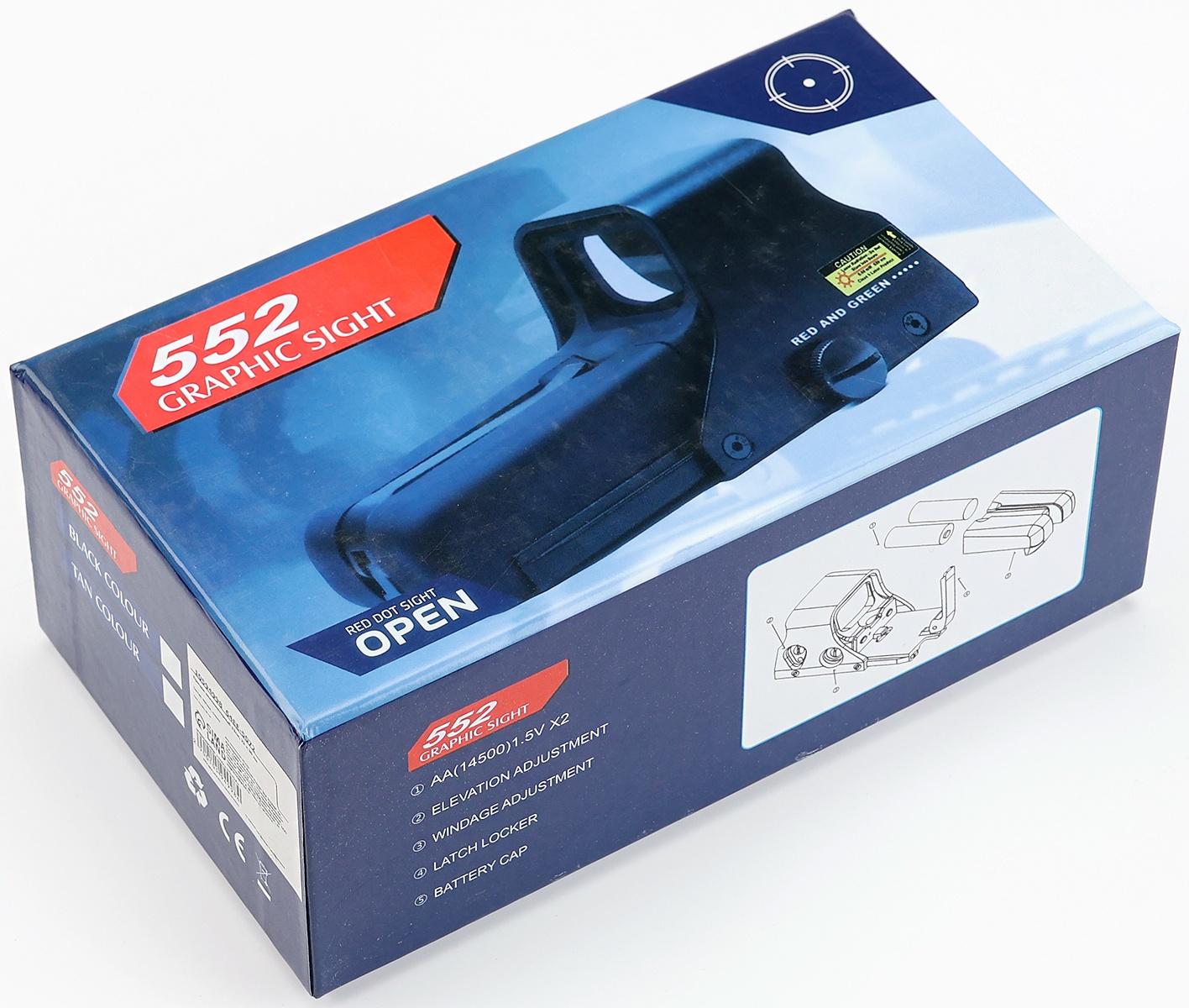 Прицел коллиматорный, d=40мм